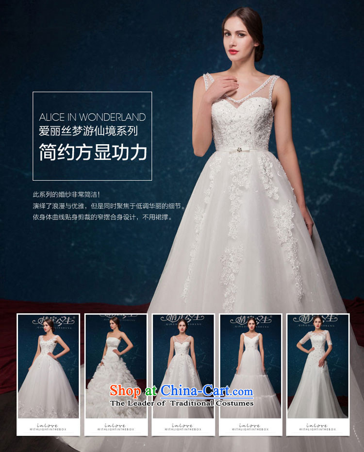 Love of the overcharged by 2015 Summer new minimalist white V-Neck Lace up large waist tail wedding wedding dress white tailor-made exclusively any pictures, prices, brand platters! The elections are supplied in the national character of distribution, so action, buy now enjoy more preferential! As soon as possible.