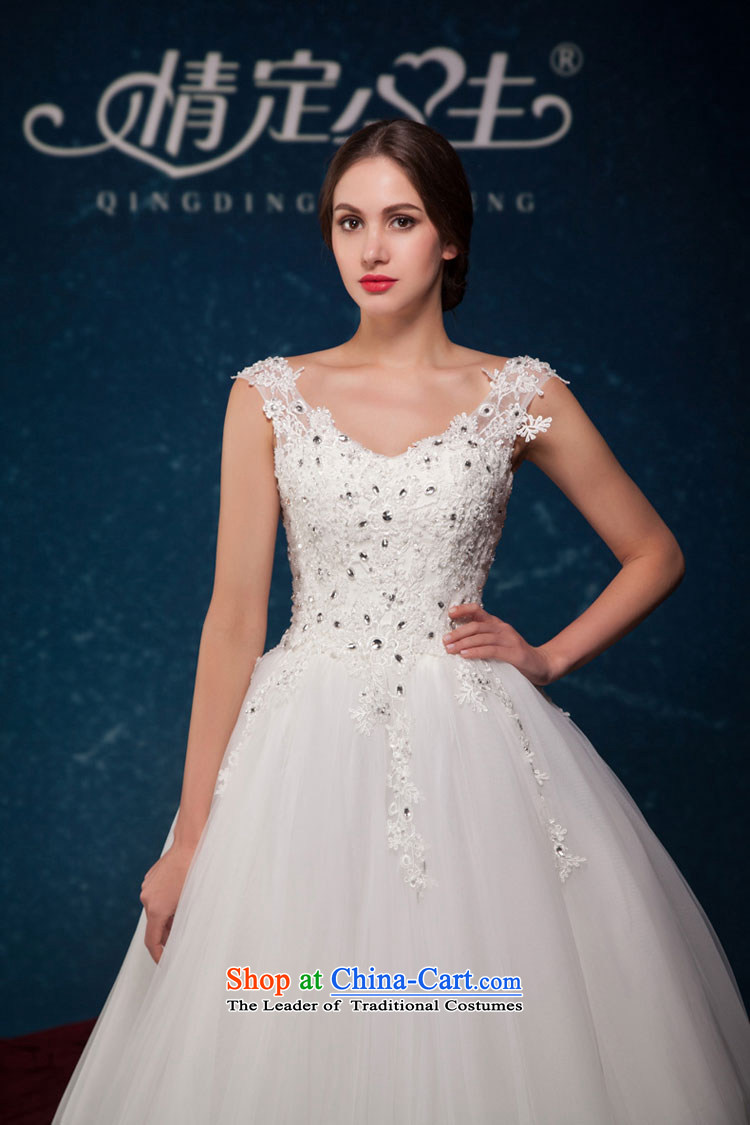 Love of the overcharged by 2015 Summer new word lace shoulder diamond sexy video thin straps bon bon skirt princess wedding wedding dress white tailor-made exclusively any pictures, prices, brand platters! The elections are supplied in the national character of distribution, so action, buy now enjoy more preferential! As soon as possible.