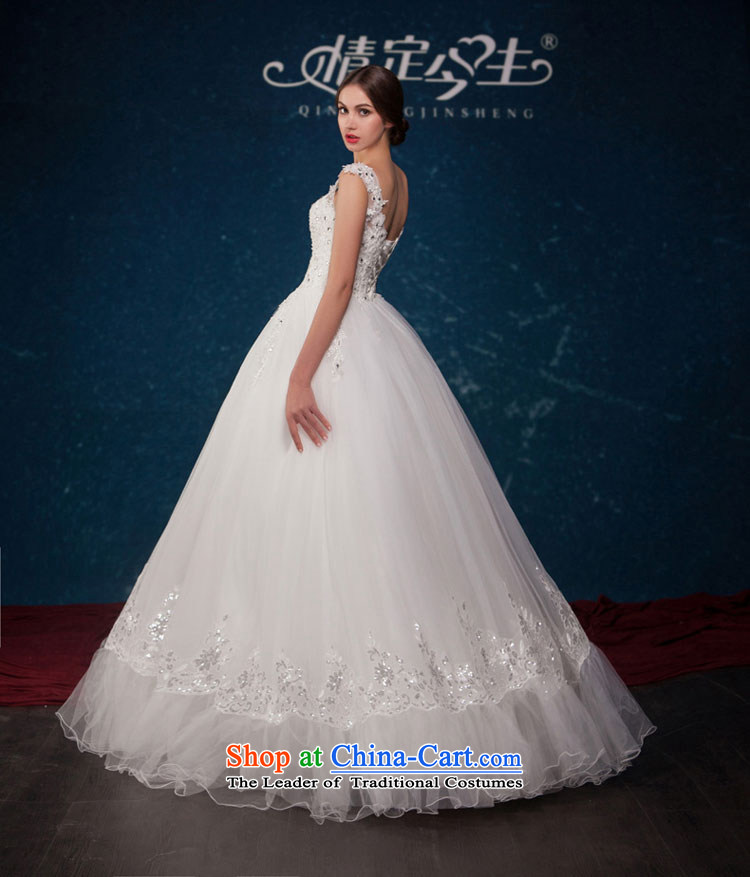 Love of the overcharged by 2015 Summer new word lace shoulder diamond sexy video thin straps bon bon skirt princess wedding wedding dress white tailor-made exclusively any pictures, prices, brand platters! The elections are supplied in the national character of distribution, so action, buy now enjoy more preferential! As soon as possible.