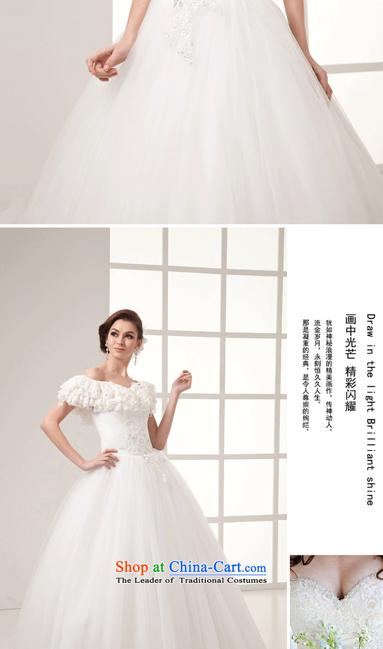 Yi love still wedding dresses Summer 2015 New Product Palace lace shoulders a bride white shoulders to align the wedding drill female white M picture, prices, brand platters! The elections are supplied in the national character of distribution, so action, buy now enjoy more preferential! As soon as possible.