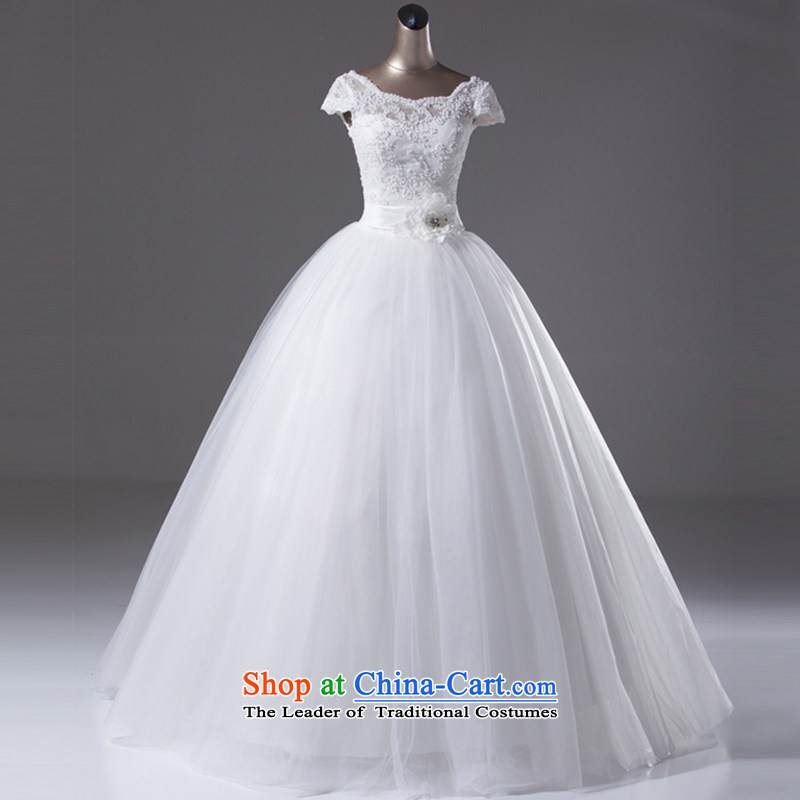 Yi Sang- 2015 summer love New Wedding Dress The Princess Bride married Korean graphics package your shoulders with thin strap shoulders wedding female white L, Yi love is , , , shopping on the Internet