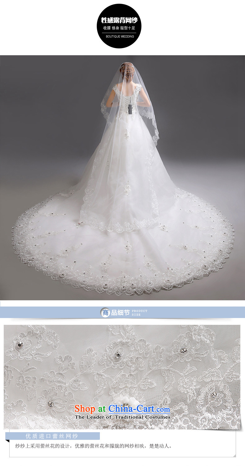 Noritsune bride 2015 new word shoulder tail wedding Korean lace wedding custom wedding dresses (1 m, drag the tail health 1.5 1.5 m tail L picture, prices, brand platters! The elections are supplied in the national character of distribution, so action, buy now enjoy more preferential! As soon as possible.