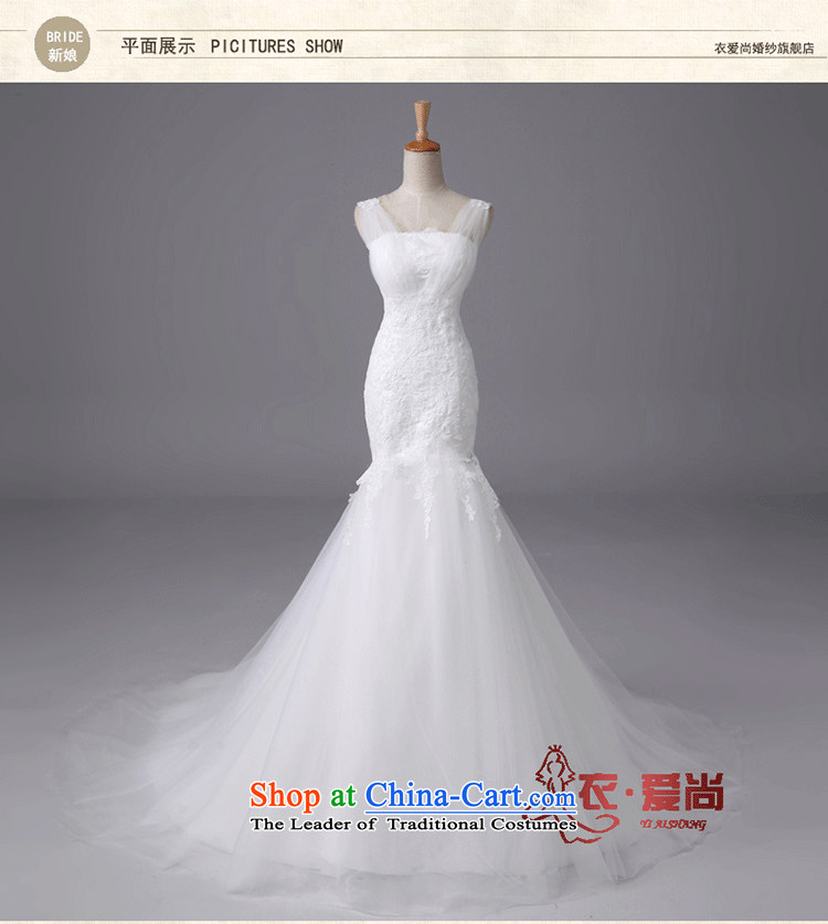 Yi Sang- 2015 summer love New wedding dress luxury lace straps and chest of wedding packages in shape and large crowsfoot tail shoulder straps, wedding ceremony can be made of white plus $30 does not return pictures, prices, brand platters! The elections are supplied in the national character of distribution, so action, buy now enjoy more preferential! As soon as possible.