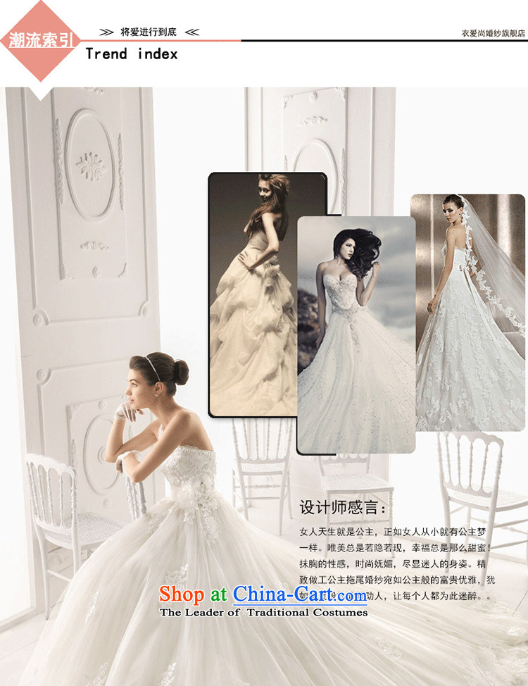 Yi love still wedding dresses Summer 2015 New Product bride wedding custom upscale shoulder marriage wedding dresses and sexy Korean long tail lace white high white L pictures, marriage price, brand platters! The elections are supplied in the national character of distribution, so action, buy now enjoy more preferential! As soon as possible.