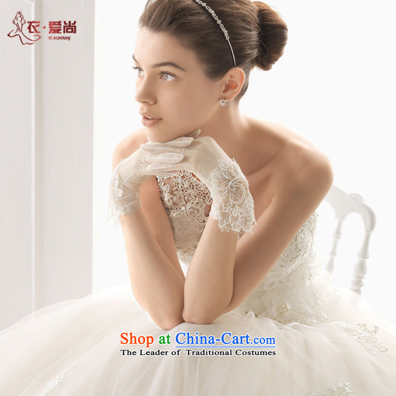 Yi love still wedding dresses Summer 2015 New Product bride wedding custom upscale shoulder marriage wedding dresses and sexy Korean long tail lace white marriage white L, Yi upscale love is , , , shopping on the Internet