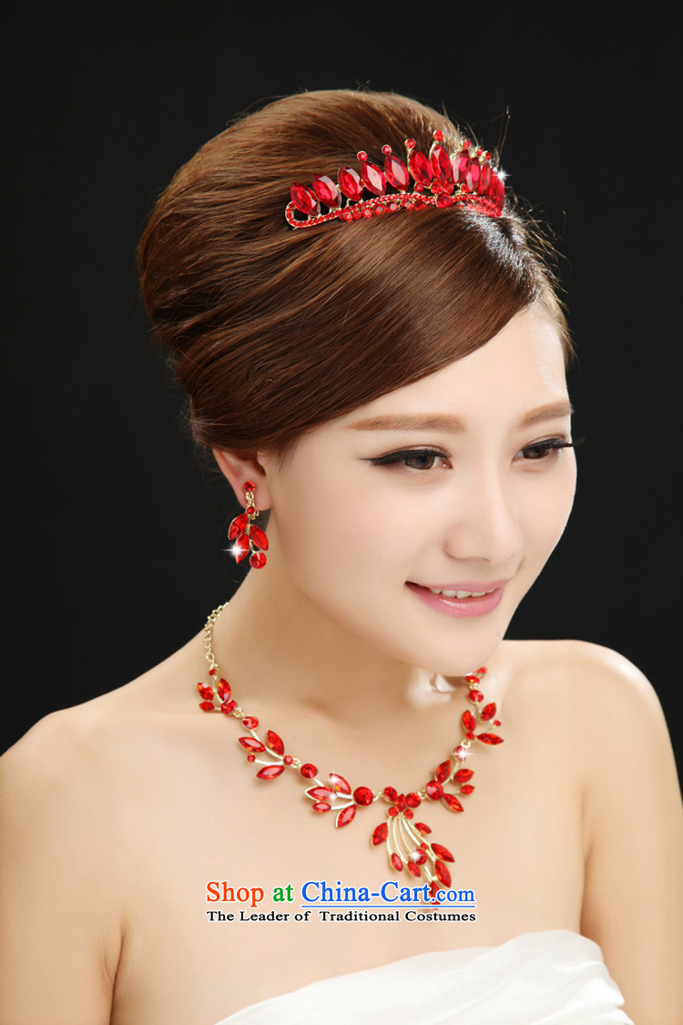 7 Color 7 tone new red wedding dress necklace ear Fall Arrest Kits PS031 Crowne Plaza 3-piece set are code picture, prices, brand platters! The elections are supplied in the national character of distribution, so action, buy now enjoy more preferential! As soon as possible.