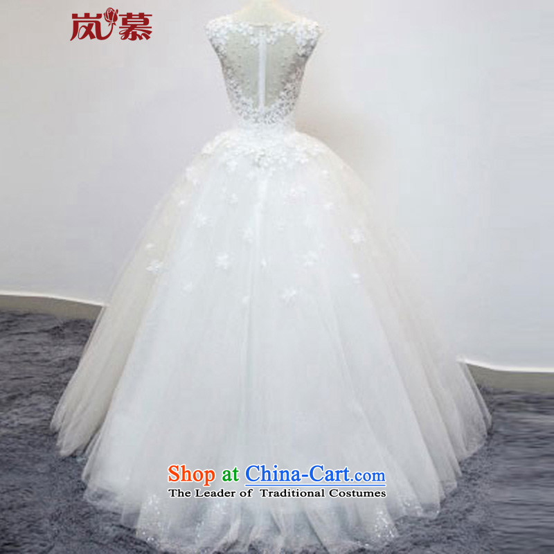 The sponsors of the original design of a field manual floweret shoulder back to align the sexy bon bon skirt bride wedding pure white XXL( chest/waist 84), included the , , , shopping on the Internet