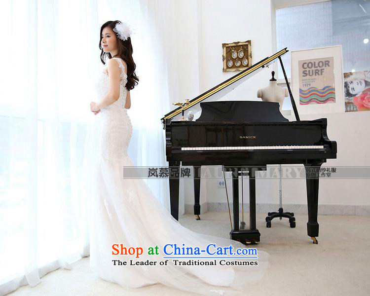 The sponsors of the 2015 New Korean word design shoulder foutune crowsfoot Super sweet bride wedding dresses pure white breast 80 waist 64 PUERTORRICANS picture, prices, brand platters! The elections are supplied in the national character of distribution, so action, buy now enjoy more preferential! As soon as possible.