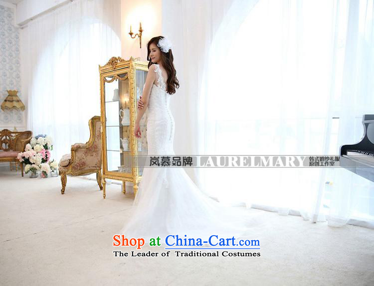 The sponsors of the 2015 New Korean word design shoulder foutune crowsfoot Super sweet bride wedding dresses pure white breast 80 waist 64 PUERTORRICANS picture, prices, brand platters! The elections are supplied in the national character of distribution, so action, buy now enjoy more preferential! As soon as possible.