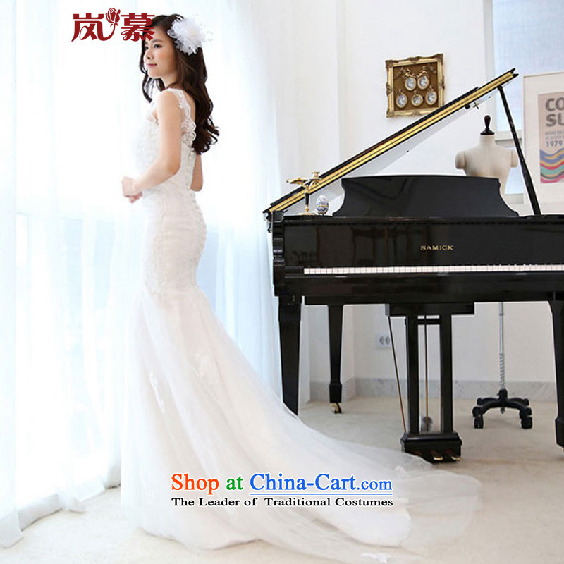 The sponsors of the 2015 New Korean word design shoulder foutune crowsfoot Super sweet bride wedding dresses pure white breast 80 Waist 64), PUERTORRICANS included the , , , shopping on the Internet