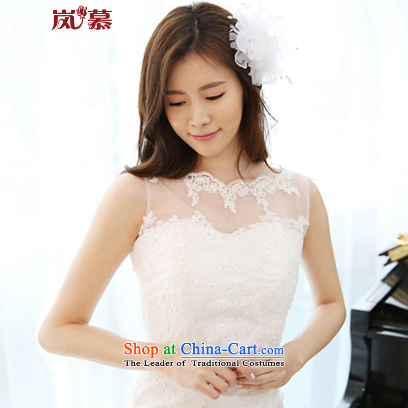The sponsors of the 2015 New Korean word design shoulder foutune crowsfoot Super sweet bride wedding dresses pure white breast 80 Waist 64), PUERTORRICANS included the , , , shopping on the Internet