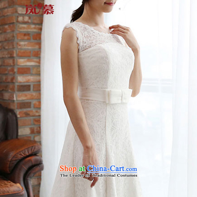 The sponsors of the 2015 original design of the new Korean conservative full lace Foutune of Sau San long tail bride wedding ivory XL( chest 95/ waist 79), included the , , , shopping on the Internet