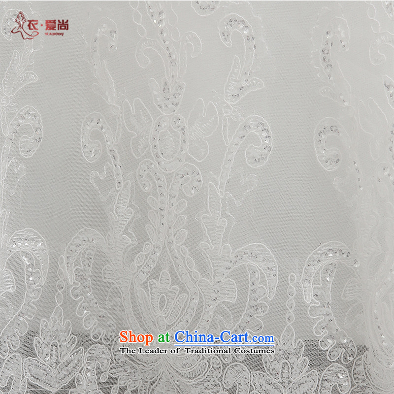 Yi love is mother pregnant women bride wedding Top Loin of Korean lace anointed chest to graphics thin Wedding 2015 Summer new wedding dresses female white XL, Yi love is , , , shopping on the Internet