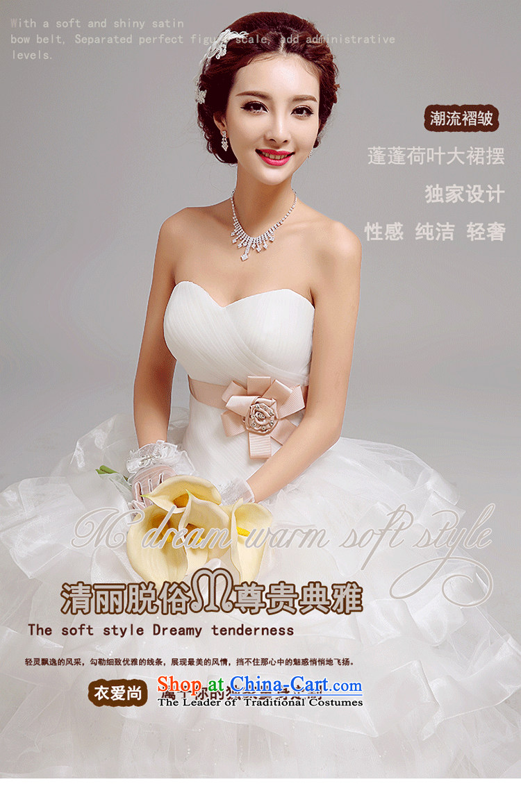 2015 new summer wedding dresses, western style high-end custom retro anointed chest straps to married women wedding Korean version of large numbers of pregnant women wedding female white can be made plus $30 does not return pictures, prices, brand platters! The elections are supplied in the national character of distribution, so action, buy now enjoy more preferential! As soon as possible.