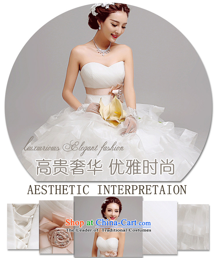 2015 new summer wedding dresses, western style high-end custom retro anointed chest straps to married women wedding Korean version of large numbers of pregnant women wedding female white can be made plus $30 does not return pictures, prices, brand platters! The elections are supplied in the national character of distribution, so action, buy now enjoy more preferential! As soon as possible.