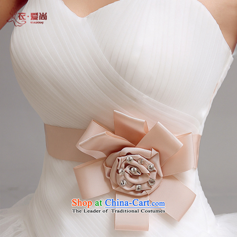2015 new summer wedding dresses, western style high-end custom retro anointed chest straps to married women wedding Korean version of large numbers of pregnant women wedding female white can be made plus $30 does not return, Yi Sang Love , , , shopping on