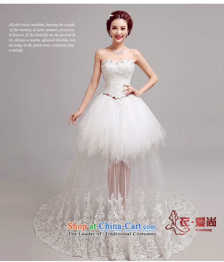 Yi Sang-2015 summer love New wedding dresses western anointed chest lace Foutune of wedding Natural Punta Arenas tail short, photo building wedding female white M picture, prices, brand platters! The elections are supplied in the national character of distribution, so action, buy now enjoy more preferential! As soon as possible.