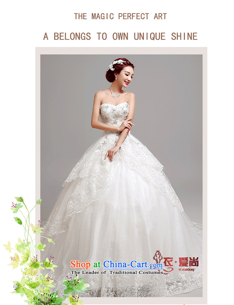Yi love still wedding dresses Summer 2015 new custom long tail bride anointed chest Marriage Code Wedding on the drilling video thin luxury, lace pregnant women wedding white can be made plus $30 does not return pictures, prices, brand platters! The elections are supplied in the national character of distribution, so action, buy now enjoy more preferential! As soon as possible.
