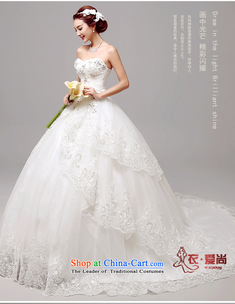 Yi love still wedding dresses Summer 2015 new custom long tail bride anointed chest Marriage Code Wedding on the drilling video thin luxury, lace pregnant women wedding white can be made plus $30 does not return pictures, prices, brand platters! The elections are supplied in the national character of distribution, so action, buy now enjoy more preferential! As soon as possible.