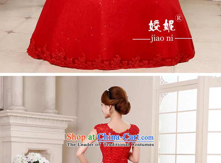 Each Connie red wedding dresses shoulders the spring and summer of 2015, the Korean word for the bridal bon bon skirt to align graphics thin women 0019 Red XL Photo, prices, brand platters! The elections are supplied in the national character of distribution, so action, buy now enjoy more preferential! As soon as possible.