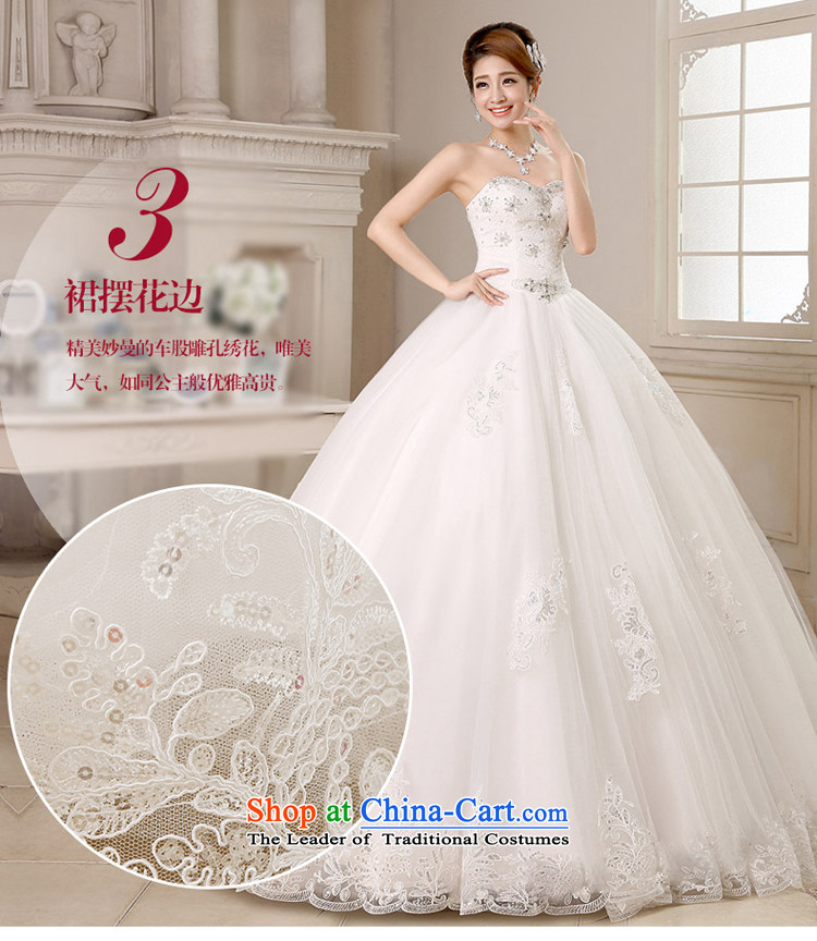 7 Color 7 tone Korean Modern graphics thin 2015 lace alignment with chest wedding wedding dresses H074 white L picture, prices, brand platters! The elections are supplied in the national character of distribution, so action, buy now enjoy more preferential! As soon as possible.