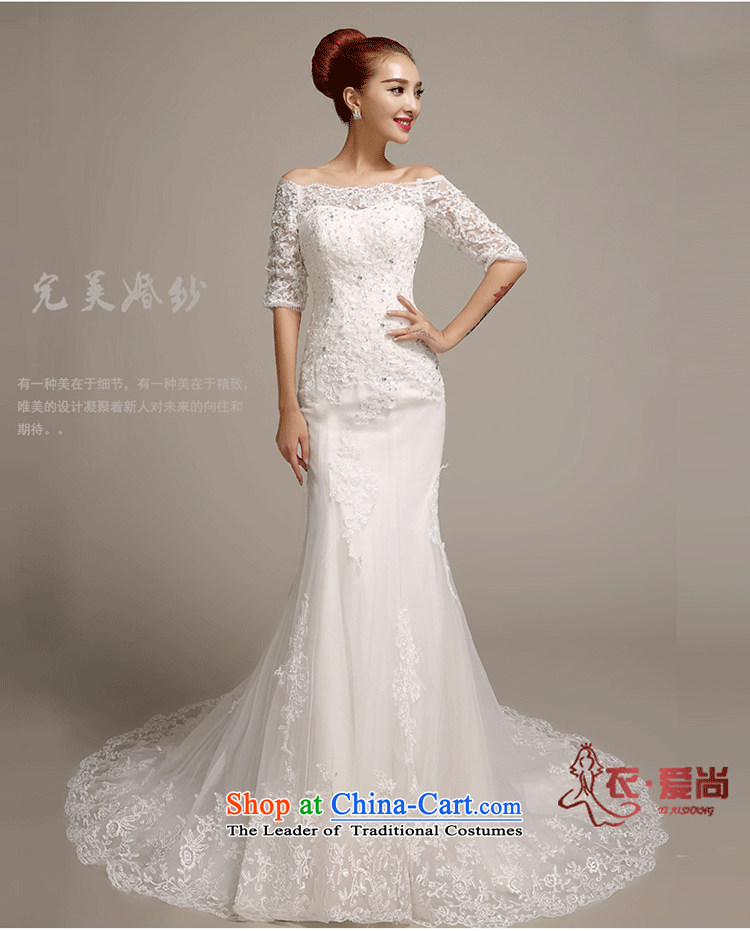 Love is new, Yi 2015 Summer wedding dresses trendy first field shoulder Sau San Korean lace crowsfoot wedding package and in cuff marriages tail wedding dresses female white can be made plus $30 does not return pictures, prices, brand platters! The elections are supplied in the national character of distribution, so action, buy now enjoy more preferential! As soon as possible.
