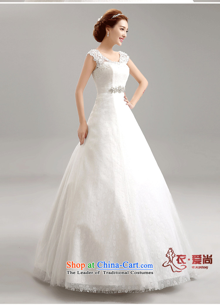 Yi Sang-2015 new love spring bride wedding dresses stylish shoulders to align the red marriage video thin lace wedding female white L picture, prices, brand platters! The elections are supplied in the national character of distribution, so action, buy now enjoy more preferential! As soon as possible.