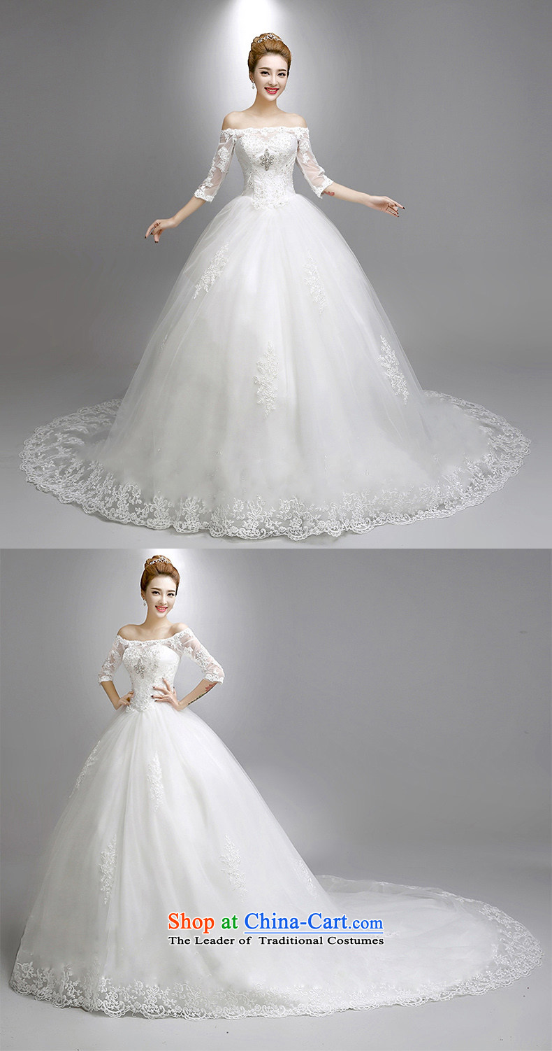 The leading edge of the field days shoulder Japan and South Korea to align version lace tail wedding dress skirt the new 2015 Summer 1775 Ordinary alignment to M 2.0 ft waist picture, prices, brand platters! The elections are supplied in the national character of distribution, so action, buy now enjoy more preferential! As soon as possible.