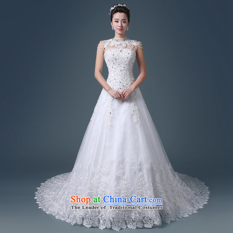 Noritsune bride anointed chest won long tail wedding dresses new spring and summer 2015 in custom video waist marriage thin wedding elections, wipe minimalist, chest as white L, code of elegant hang bride shopping on the Internet has been pressed.