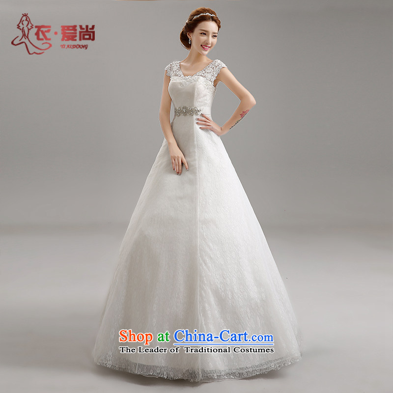 Love is stylish Korea Yi version shoulders to bind the bride elegant alignment with a spring skirt video thin wedding dresses new summer 2015 can be made of white plus $30 does not return, Yi Sang Love , , , shopping on the Internet