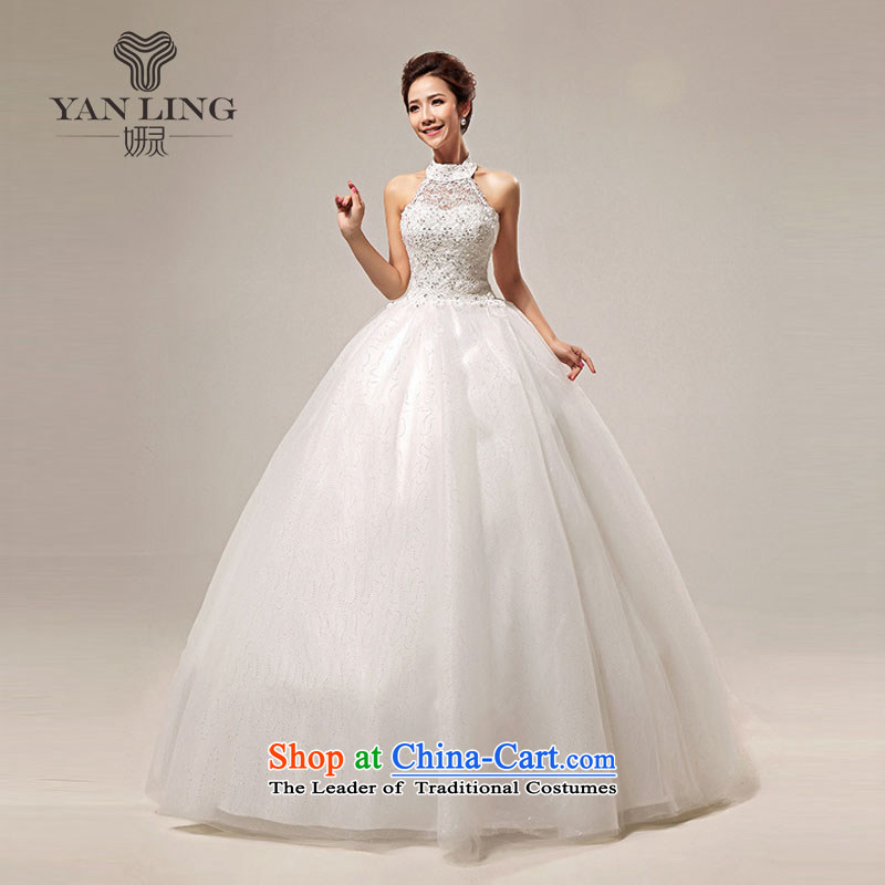 Charlene Choi Ling 2015 wedding dresses new Korean sweet lace princess also wedding Align hook to bind with HS 289 white XXL,, Charlene Choi spirit has been pressed shopping on the Internet