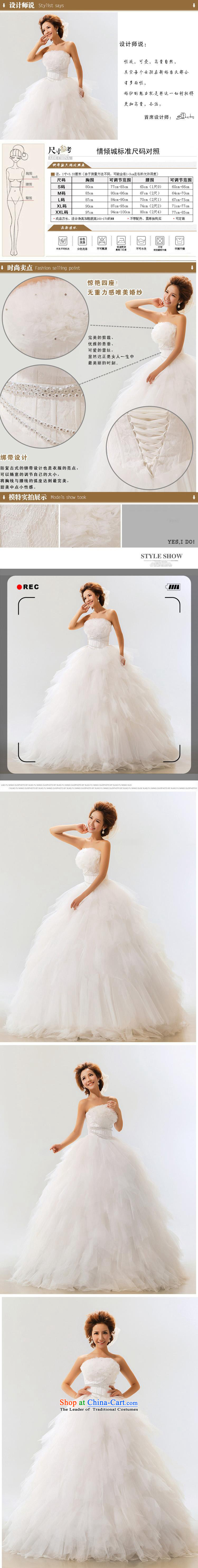 Charlene Choi Ling 2015 new palace lace Korean wiping the chest straps Princess Bride Wedding Royal White M picture, prices, brand platters! The elections are supplied in the national character of distribution, so action, buy now enjoy more preferential! As soon as possible.