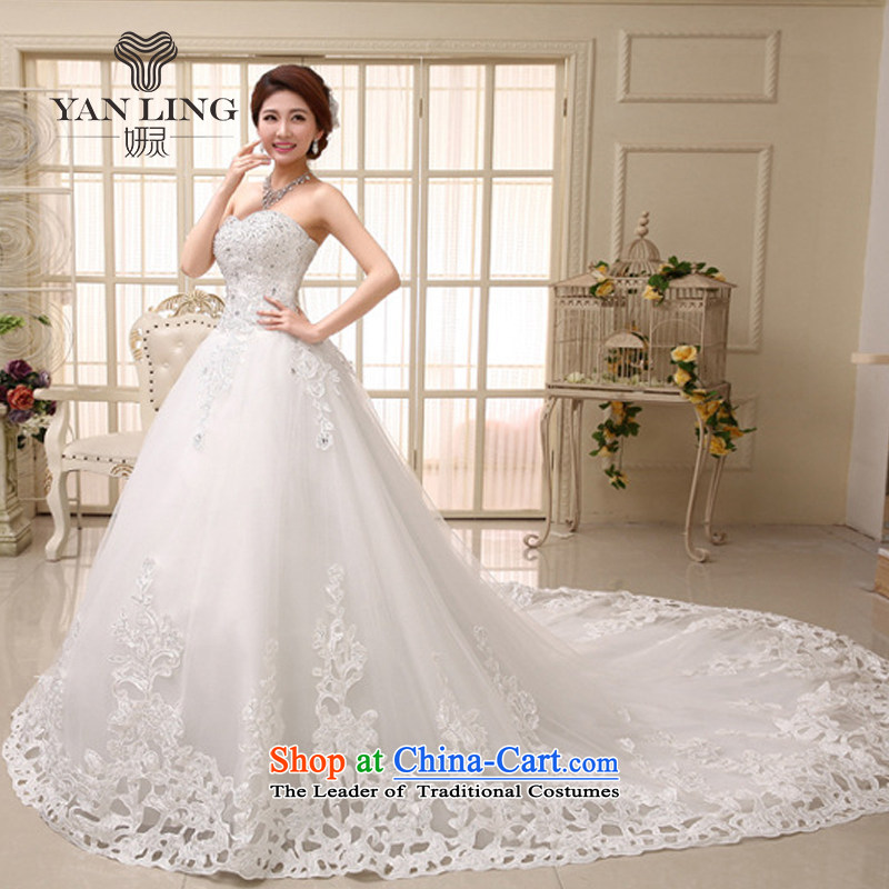 Charlene Choi Ling 2015 bride wedding dresses Korean sweet to align the princess elegant wedding to align the princess skirts HS531 L, Charlene Choi spirit has been pressed shopping on the Internet