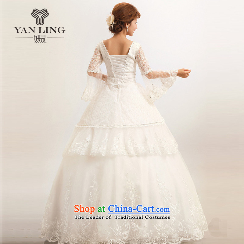 Charlene Choi Ling 2015 new Korean Won-sweet lace straps marriages wedding dresses XXL, Charlene Choi spirit has been pressed white shopping on the Internet