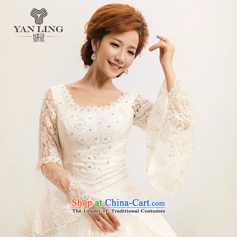 Charlene Choi Ling 2015 new Korean Won-sweet lace straps marriages wedding dresses XXL, Charlene Choi spirit has been pressed white shopping on the Internet