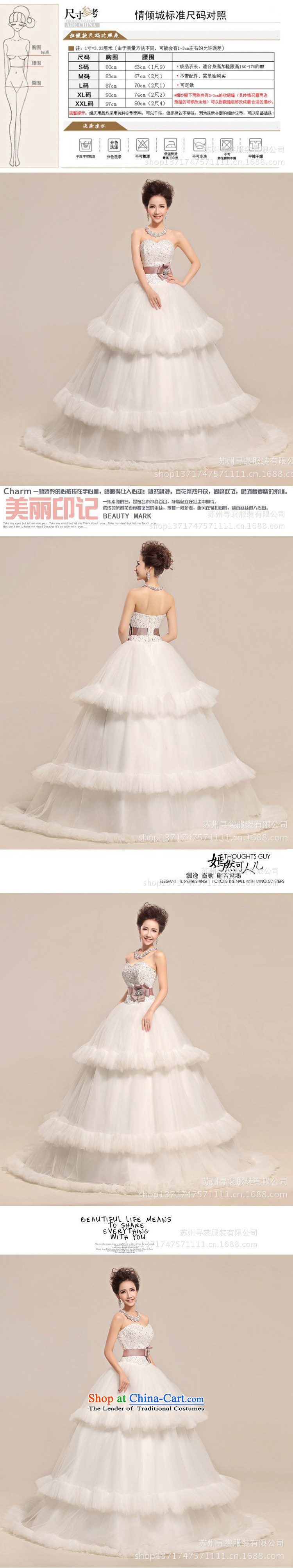 Charlene Choi Ling 2015 new heart anointed Chest Flower waist waves Fung skirt wedding dress White XL Photo, prices, brand platters! The elections are supplied in the national character of distribution, so action, buy now enjoy more preferential! As soon as possible.