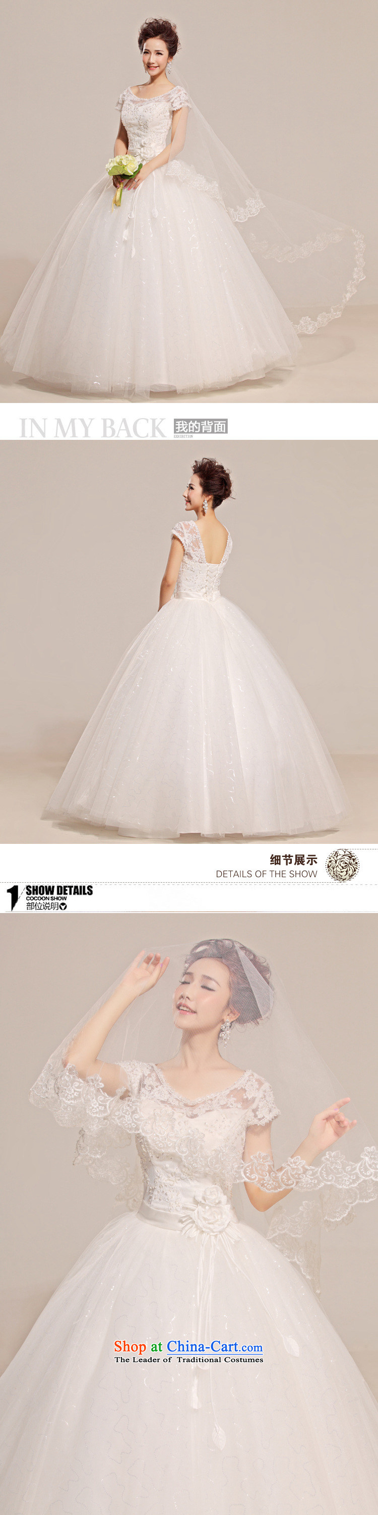 Charlene Choi Ling 2015 new lace a field tent skirt the floral decorations shoulder wedding dresses HS315 white L picture, prices, brand platters! The elections are supplied in the national character of distribution, so action, buy now enjoy more preferential! As soon as possible.