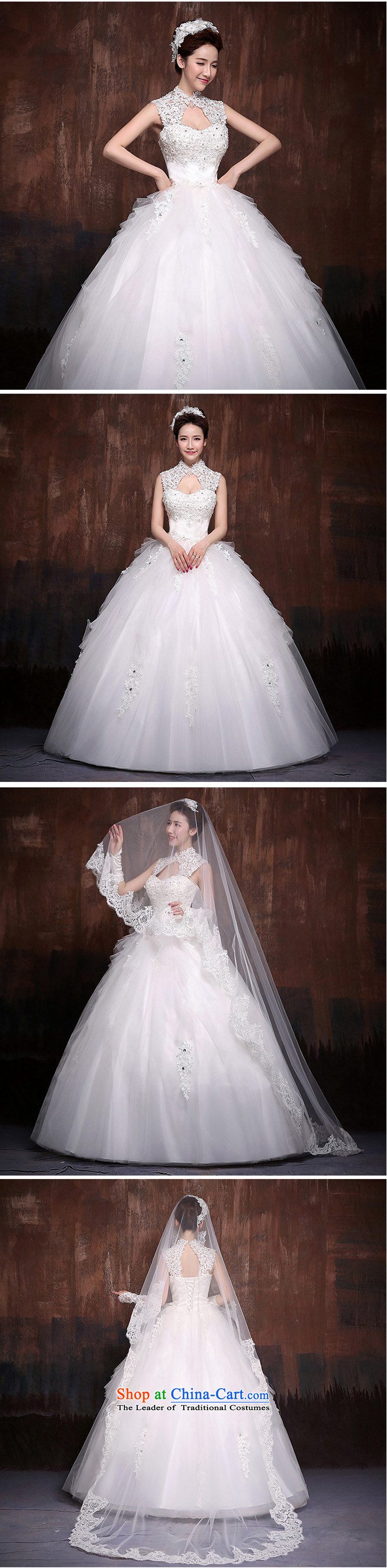 Charlene Choi Ling wedding dresses new stylish Korean brides 2015 Word Back shoulder straps lace white S pictures to align, prices, brand platters! The elections are supplied in the national character of distribution, so action, buy now enjoy more preferential! As soon as possible.