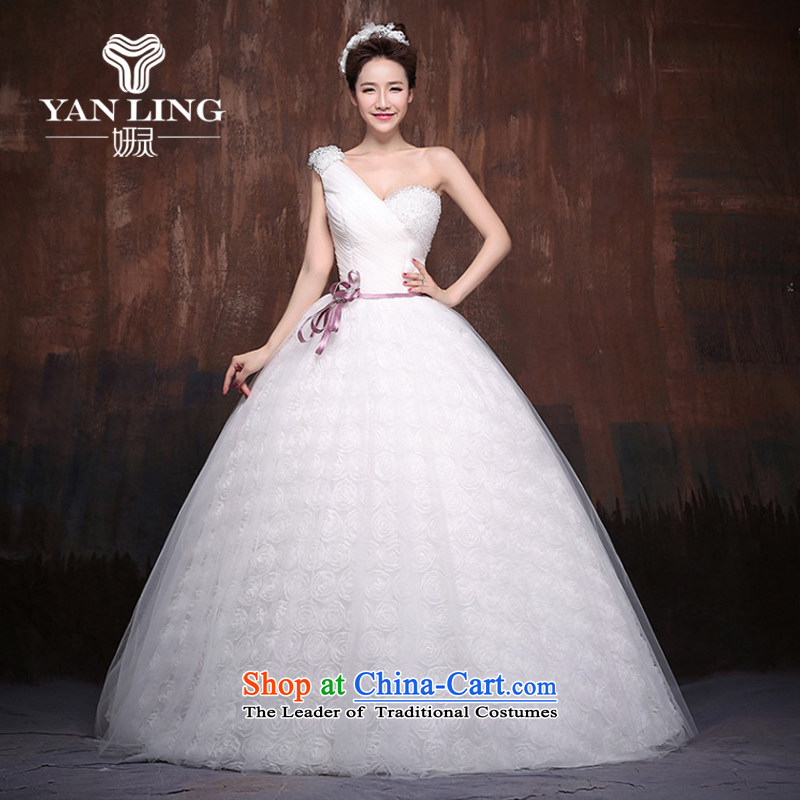 Charlene Choi Ling wedding dresses new 2015 lace flowers to align the bride minimalist shoulder wedding winter, wedding , M, Charlene Choi spirit has been pressed shopping on the Internet