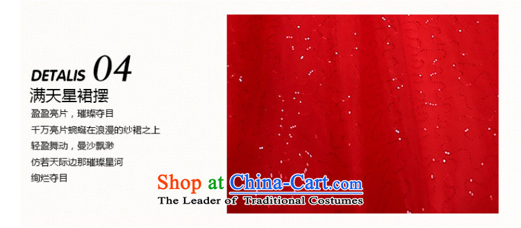 Charlene Choi Ling 2015 new lace flash drill to align the shoulder strap Fung skirt The Princess Bride marriage wedding dresses J0014 RED S picture, prices, brand platters! The elections are supplied in the national character of distribution, so action, buy now enjoy more preferential! As soon as possible.