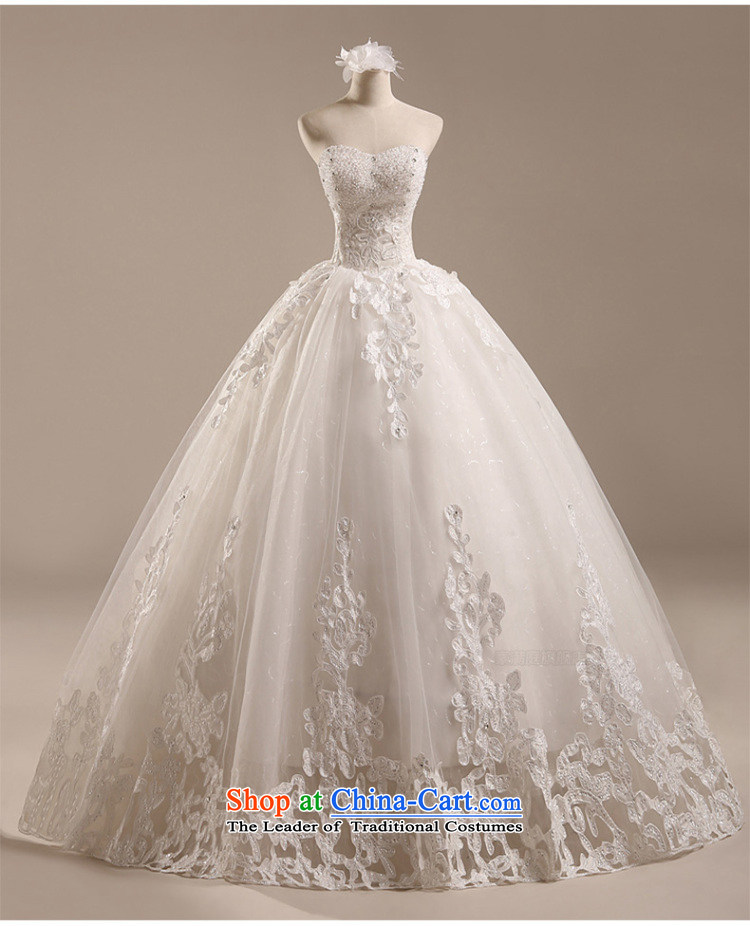 Charlene Choi Ling 2015 new winter wedding dresses lace on chip and chest straps to align the Korean version of the Wedding Dress Photography subject wearing white S picture, prices, brand platters! The elections are supplied in the national character of distribution, so action, buy now enjoy more preferential! As soon as possible.
