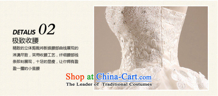 Charlene Choi Ling 2015 new winter wedding dresses lace on chip and chest straps to align the Korean version of the Wedding Dress Photography subject wearing white S picture, prices, brand platters! The elections are supplied in the national character of distribution, so action, buy now enjoy more preferential! As soon as possible.