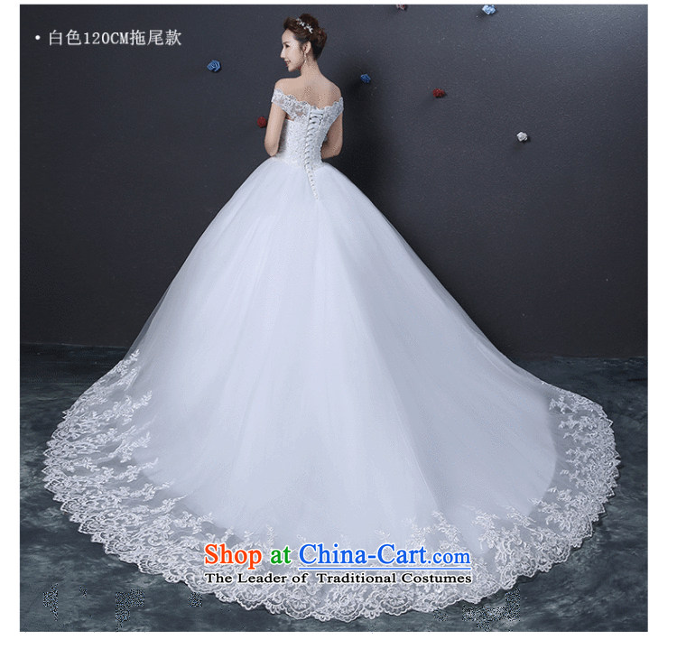 The color is new) 2015 autumn and winter plus the word stylish cotton shoulder to shoulder a bride trailing package strap Sau San video thin wedding dresses 1.2 m tail lace lace M picture, prices, brand platters! The elections are supplied in the national character of distribution, so action, buy now enjoy more preferential! As soon as possible.