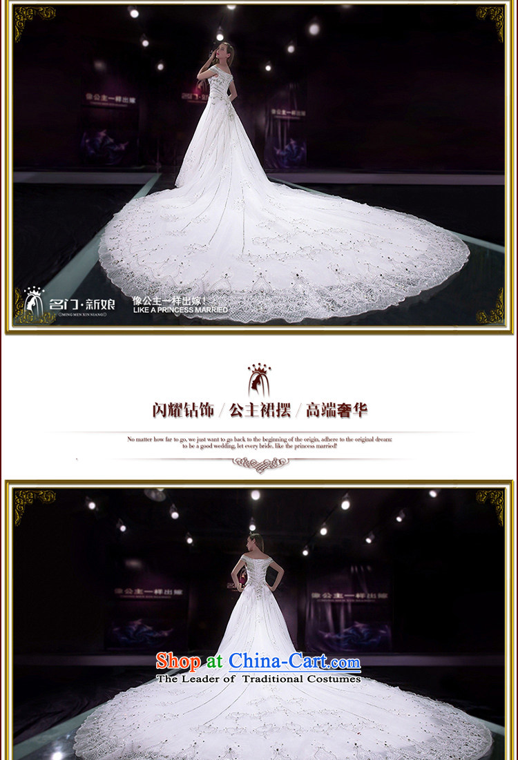 A bride wedding dresses new Word 2015 shoulder tail wedding bride wedding custom tailored 2585th 20% picture, prices, brand platters! The elections are supplied in the national character of distribution, so action, buy now enjoy more preferential! As soon as possible.