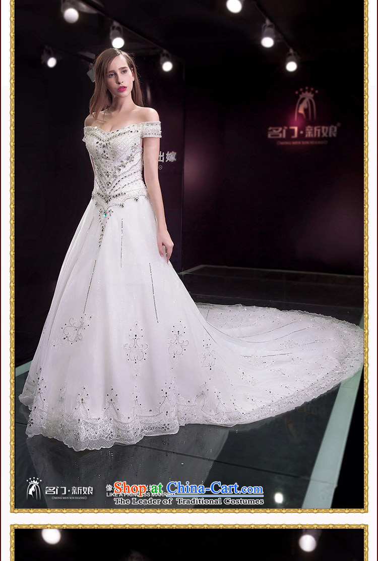 A bride wedding dresses new Word 2015 shoulder tail wedding bride wedding custom tailored 2585th 20% picture, prices, brand platters! The elections are supplied in the national character of distribution, so action, buy now enjoy more preferential! As soon as possible.