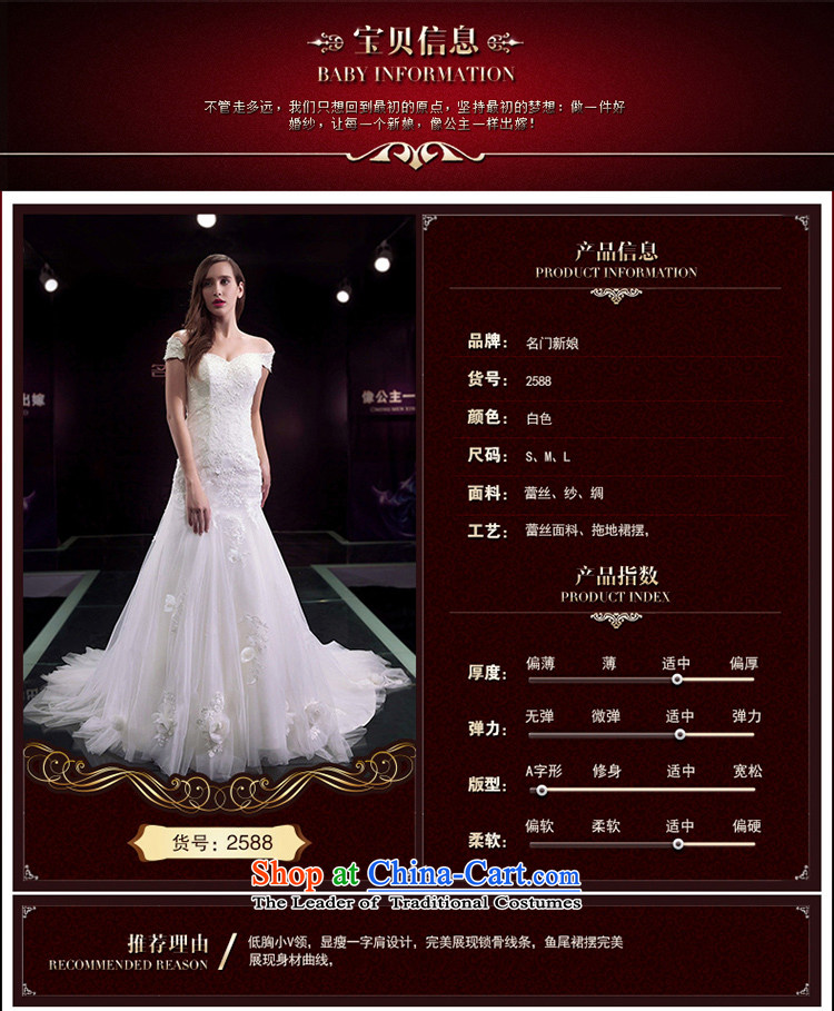 A bride wedding dresses new 2015 tail wedding word shoulder crowsfoot wedding 2Â 588 S pre-sale 7 Days pictures, prices, brand platters! The elections are supplied in the national character of distribution, so action, buy now enjoy more preferential! As soon as possible.