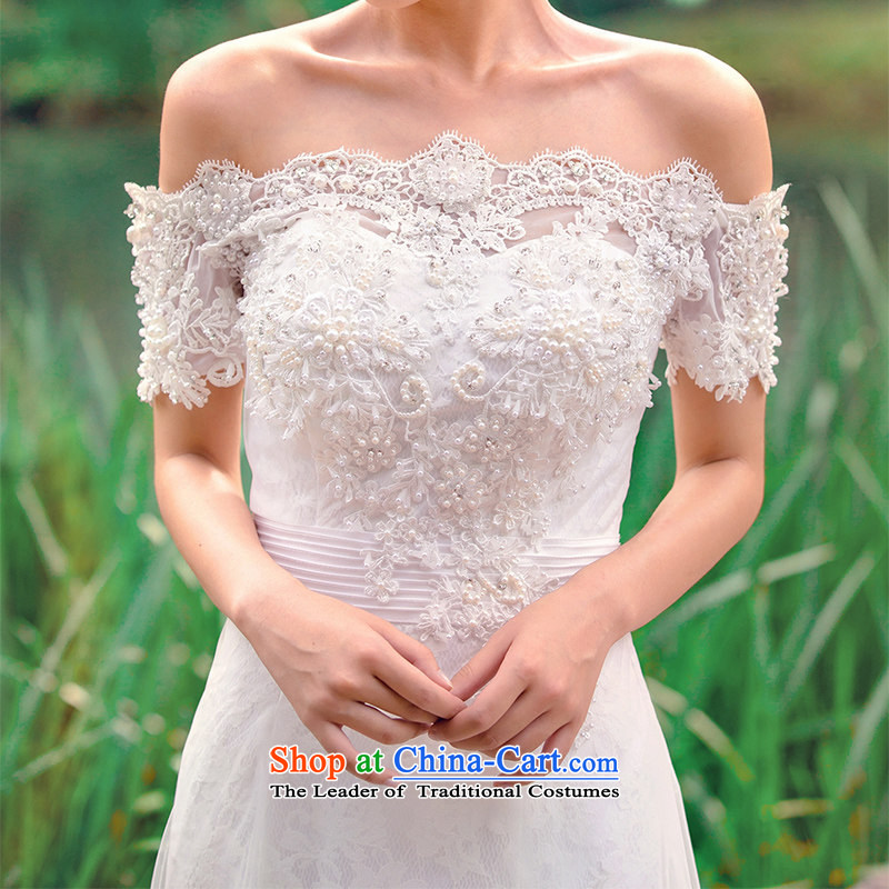 A bride wedding dresses spring 2015 wedding word shoulder tail bride toasting champagne crowsfoot serving 2,594 S, a bride shopping on the Internet has been pressed.