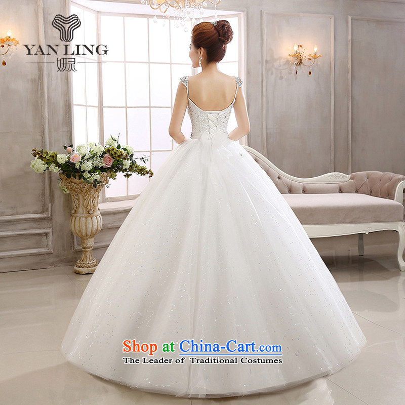 Charlene Choi Ling 2015 new lace flash drill to align the shoulder strap Fung skirt The Princess Bride marriage wedding dresses HS592 XXL, Charlene Choi spirit has been pressed shopping on the Internet