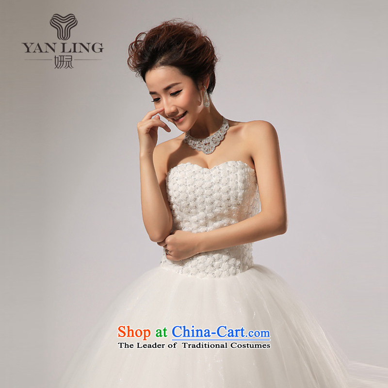 Charlene Choi Ling 2015 new anointed chest Marquee to skirt for Hotel Courtesy bride wedding dresses HS267 L, Charlene Choi Ling , , , shopping on the Internet