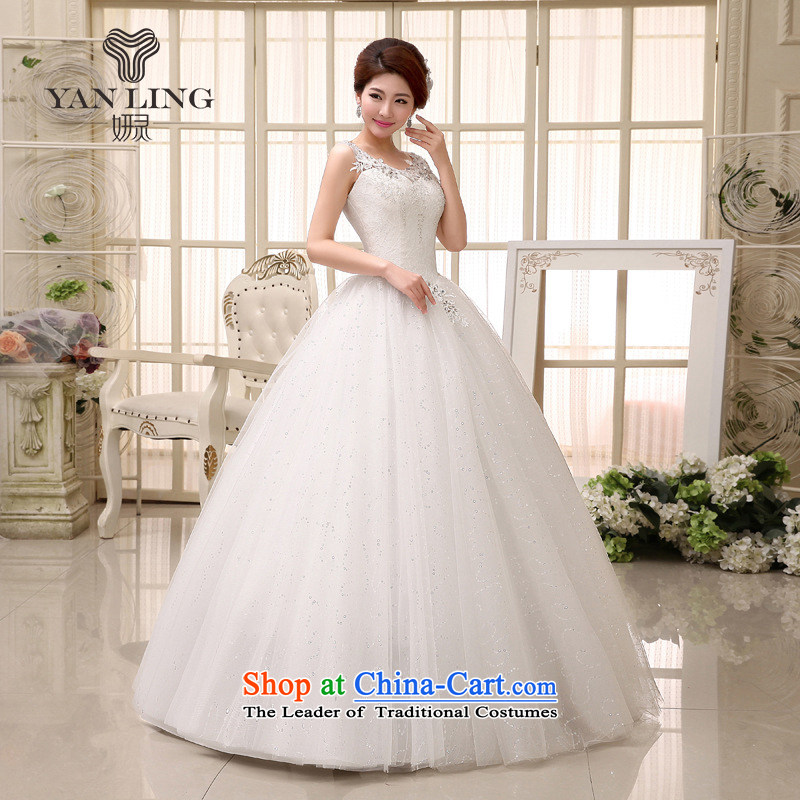 Charlene Choi Ling 2015 new bride wedding dresses fine lace engraving package shoulder luxury wedding dresses HS529 marriage, L, Charlene Choi spirit has been pressed shopping on the Internet